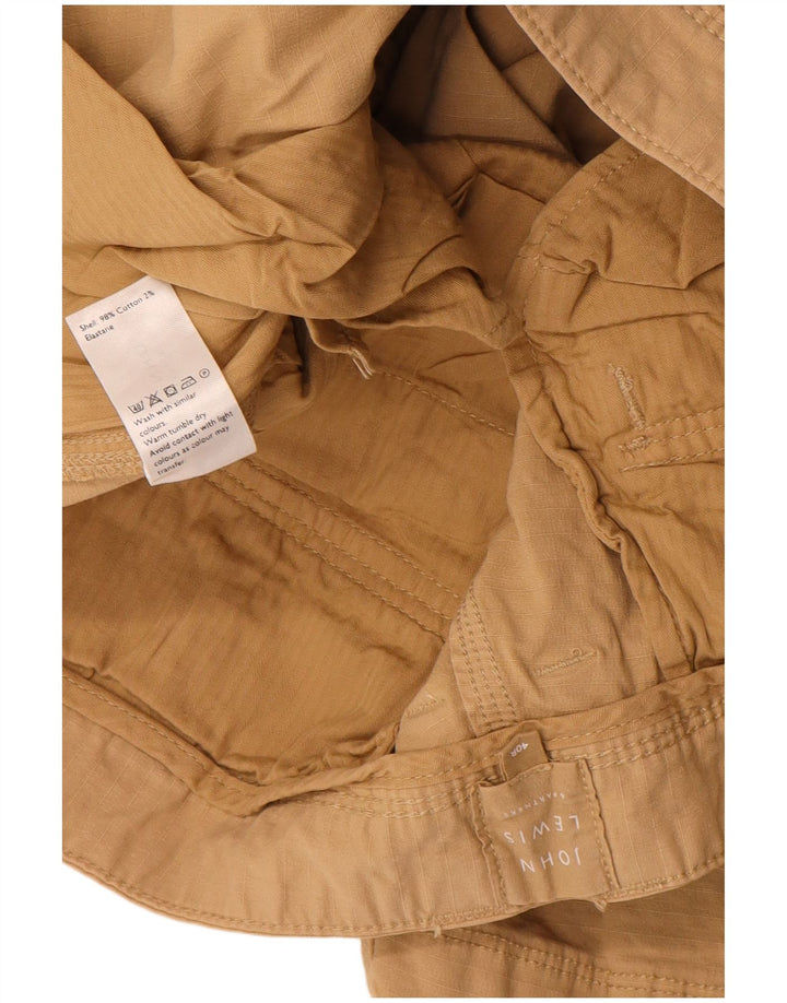 John Lewis Herren Cargoshorts W40 XL Beige Baumwolle
