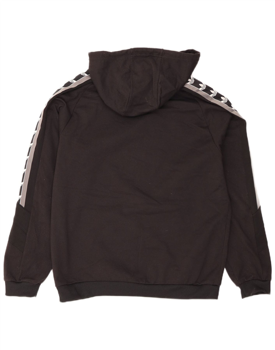 Adidas Herren Graphic Hoodie Pullover Mittelschwarzes Colourblock-Polyester