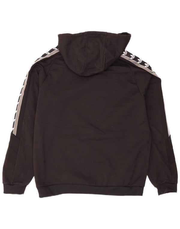 Adidas Herren Graphic Hoodie Pullover Mittelschwarzes Colourblock-Polyester