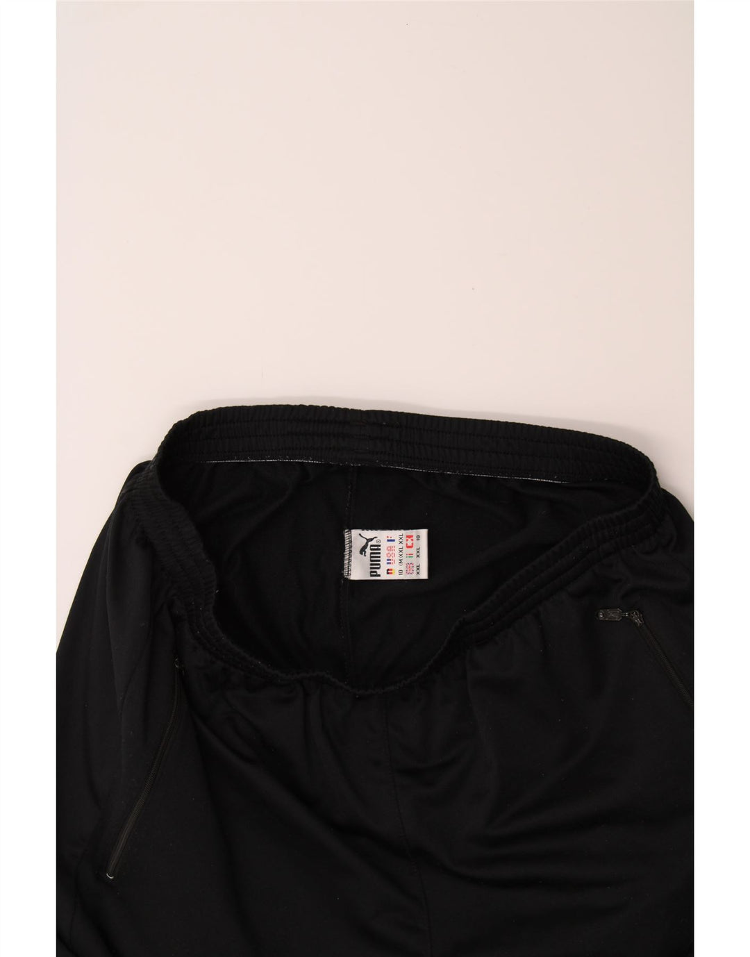 PUMA Mens Tracksuit Trousers Joggers 2XL Black Polyester Vintage Puma and Second-Hand Puma from Messina Hembry 