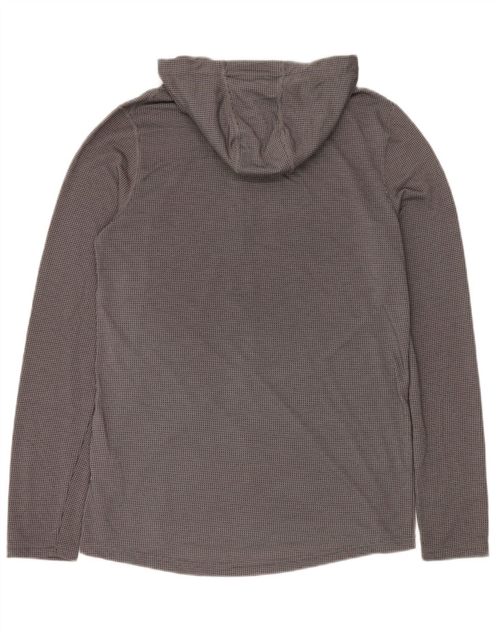 UNDER ARMOUR Herren Heat Gear Zip Hoodie Pullover mittelgraues Polyester