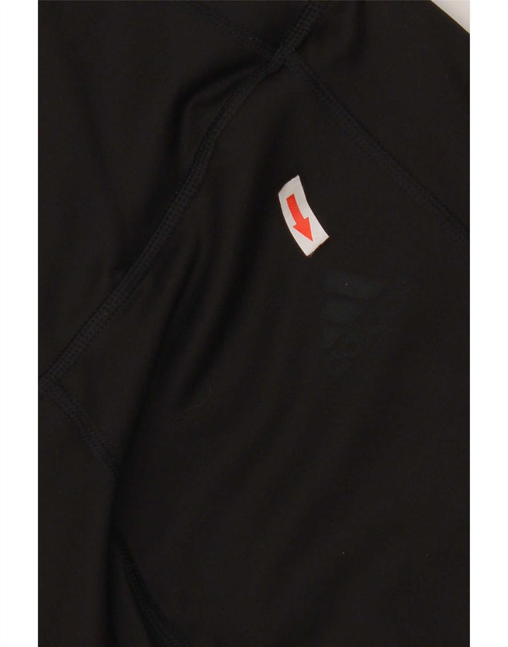 Adidas Damen Aeroready Leggings UK 12/14 Medium Schwarz Polyester