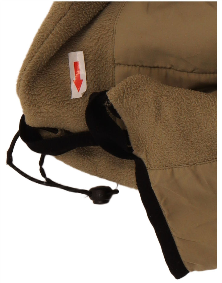 Asics Herren Fleecejacke UK 44 2XL Khaki Colourblock