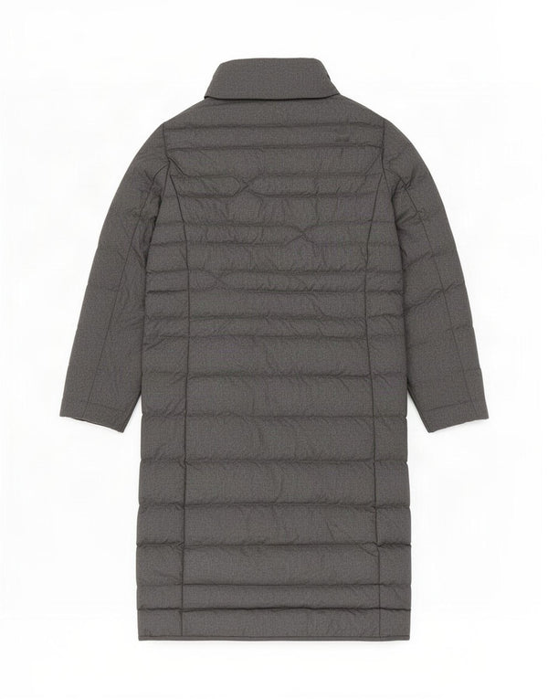 The North Face Damen Wattierter Mantel UK 10 Small Graues Nylon