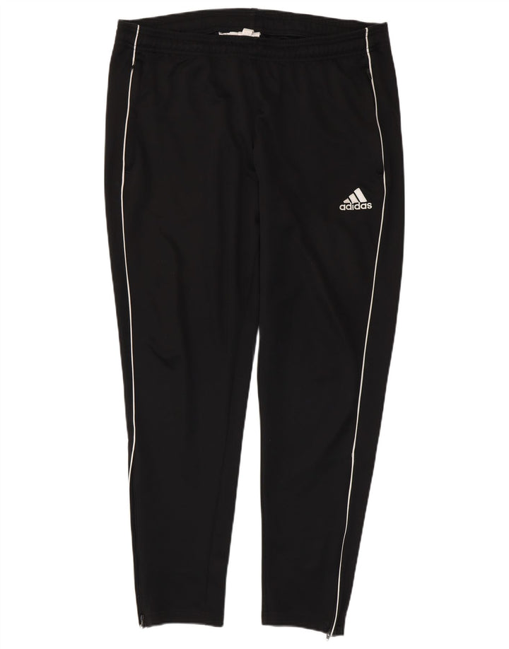 ADIDAS Herren-Trainingshose, groß, aus schwarzem Polyester