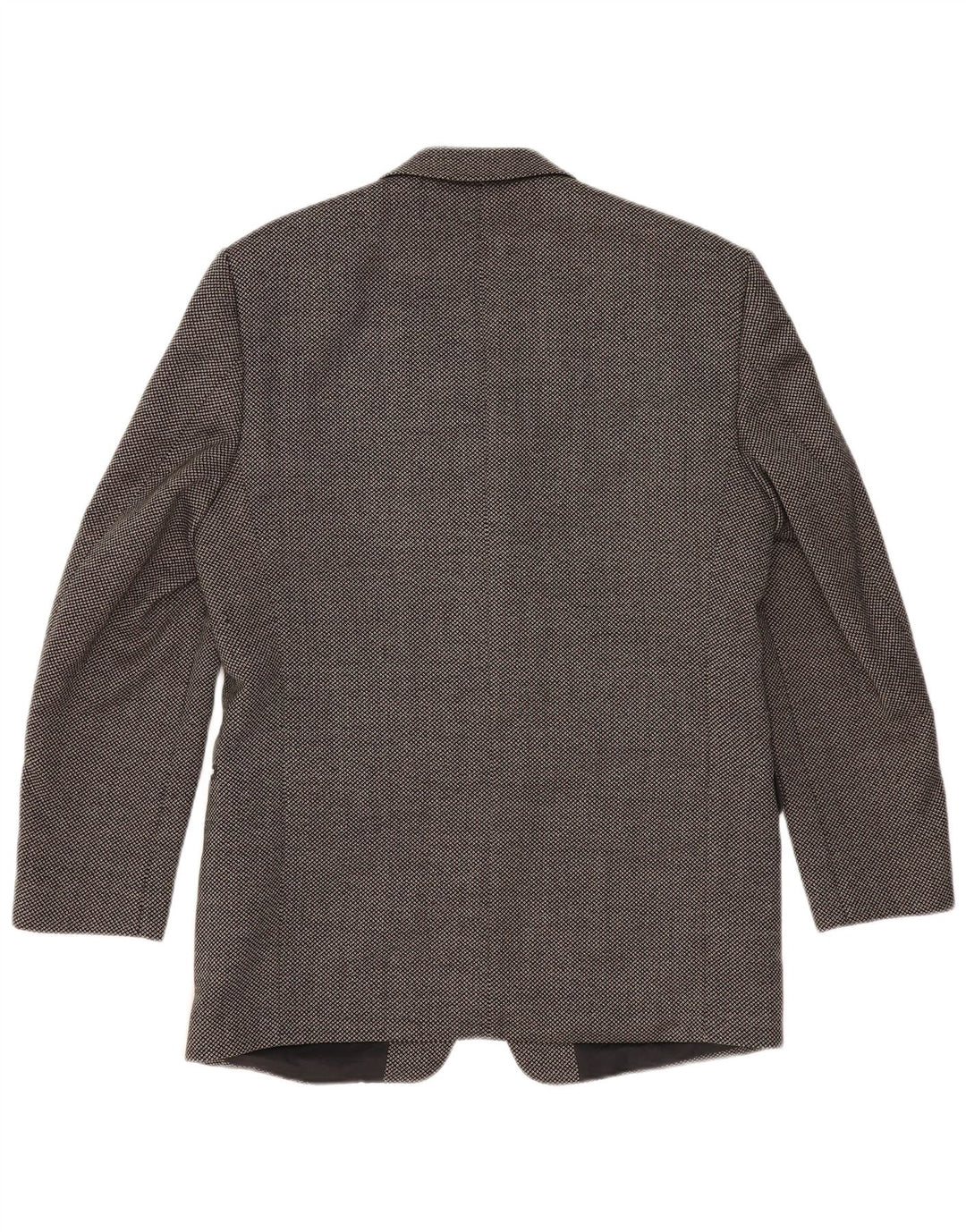 REDGREEN Herren-Blazer mit 3 Knöpfen, EU 50, große grau gefleckte Wolle