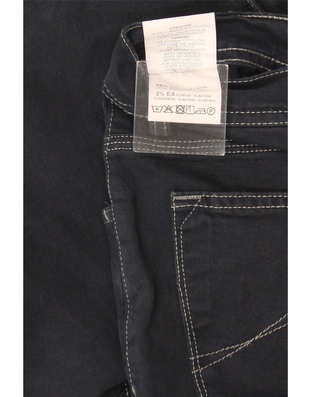 Carrera Damen 700 Slim Jeans W31 L33 Marineblaue Baumwolle