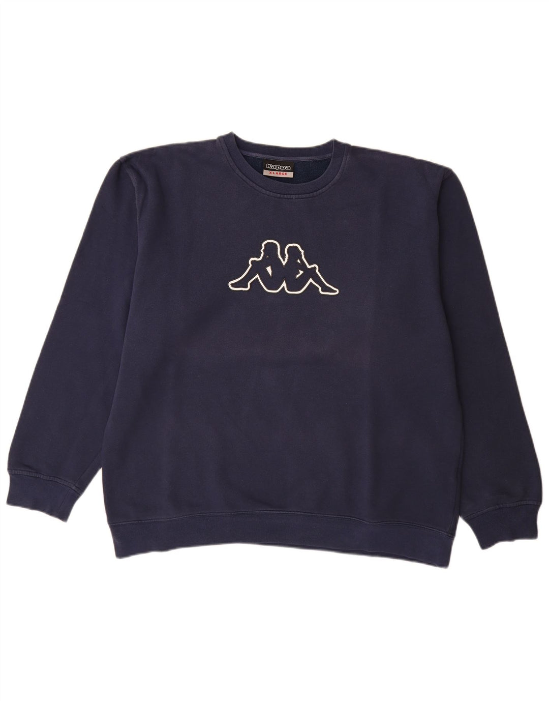 Kappa Herren Grafik Sweatshirt Pullover XL Marineblau Baumwolle