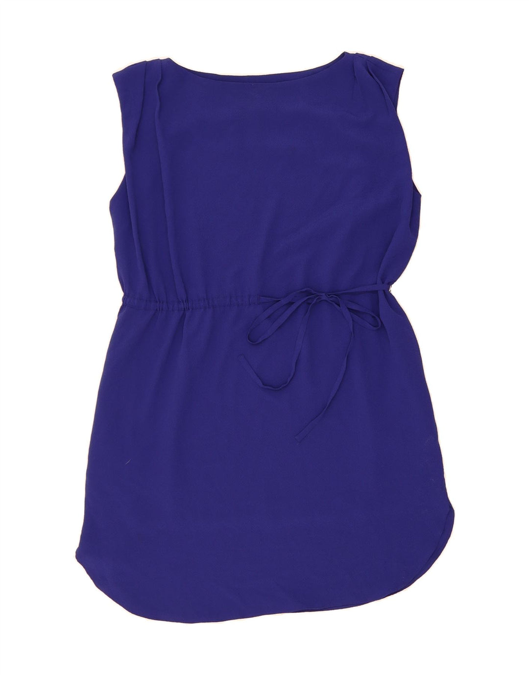 REISS Womens Sleeveless Sheath Dress UK 12 Medium  Navy Blue Polyester Vintage Reiss and Second-Hand Reiss from Messina Hembry 