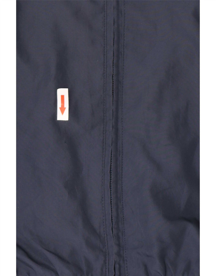 Umbro Herren-Trainingsanzug-Top-Jacke XL, Marineblau, Farbblock-Polyester