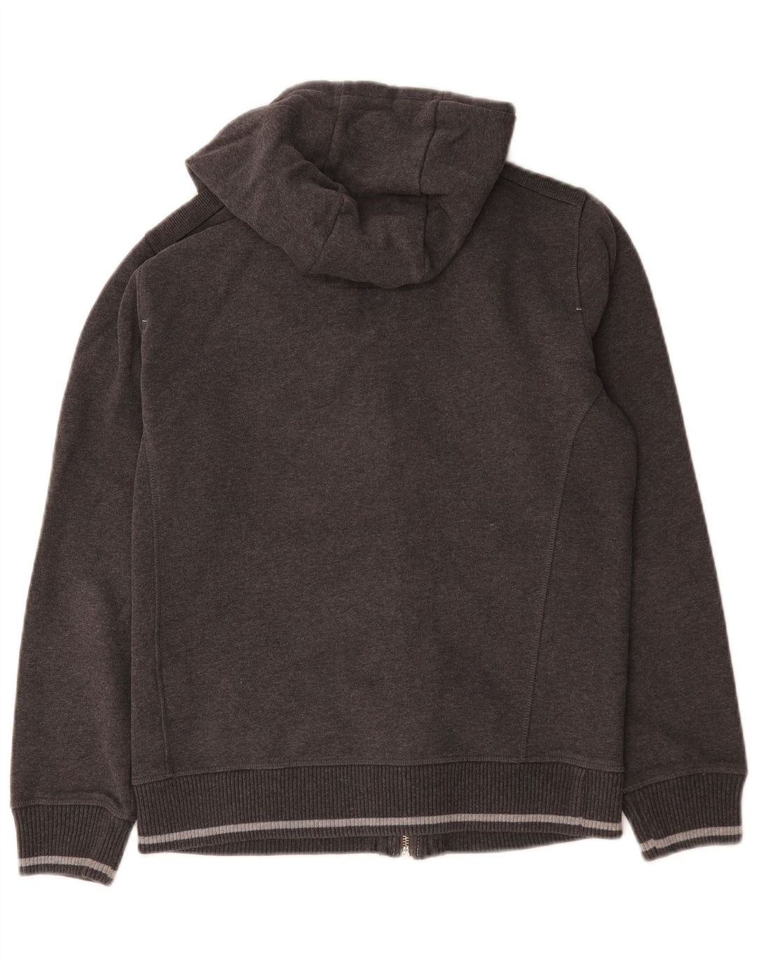 Champion Herren-Kapuzenpullover mit Reißverschluss, klein, graue Baumwolle