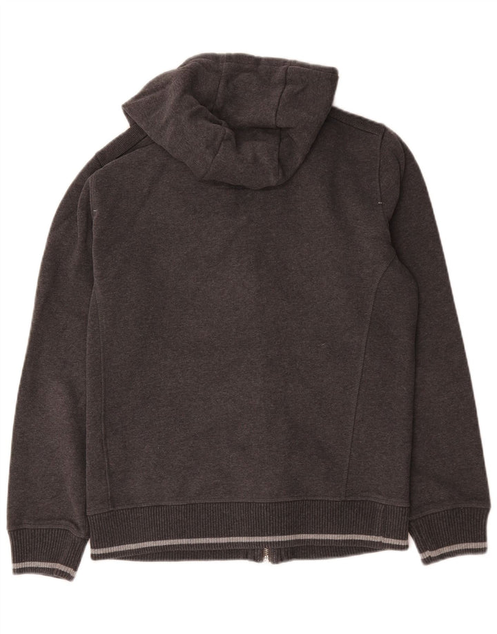 Champion Herren-Kapuzenpullover mit Reißverschluss, klein, graue Baumwolle