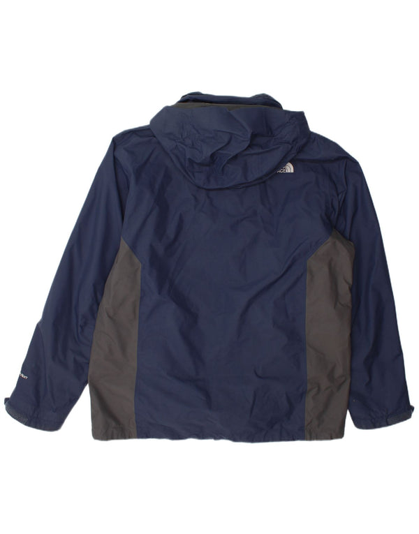 The North Face Herren-Windbreakerjacke mit Kapuze, UK 42, XL, Blau, Farbblock