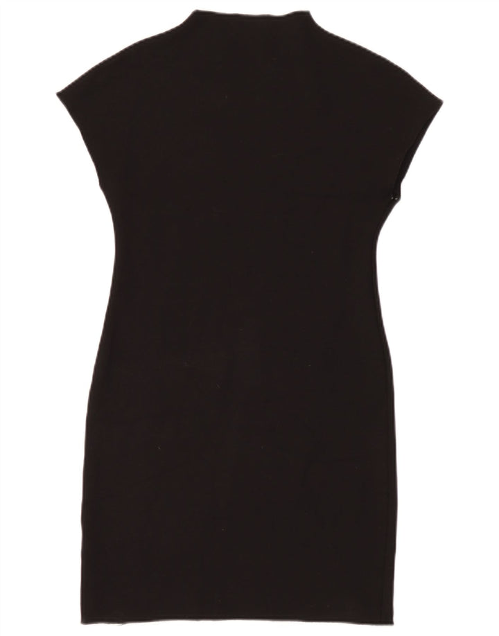 Zara Damen Etuikleid UK 14 Large Schwarz