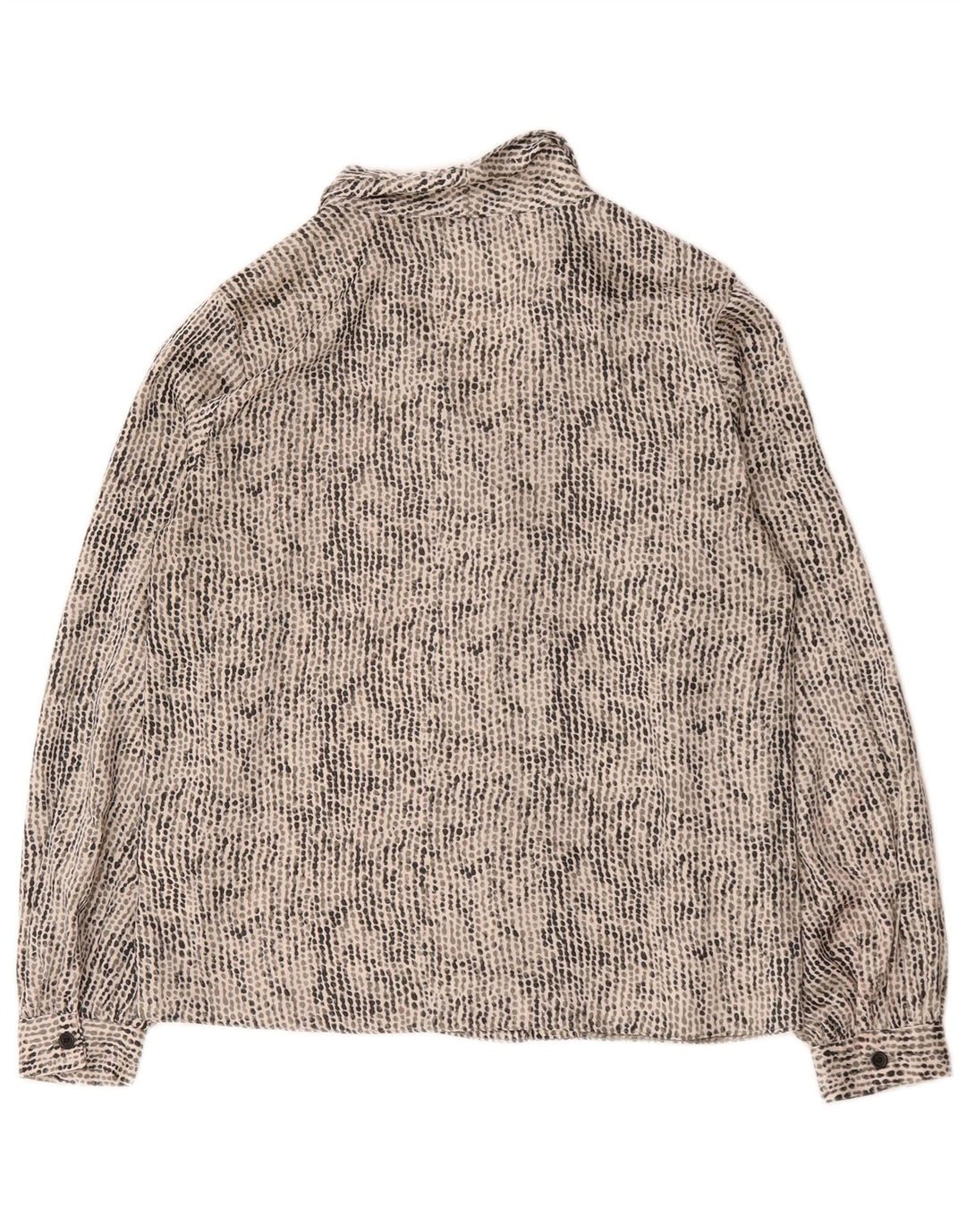 Topshop Damen-Hemdbluse in Übergröße, Größe UK 6 XS, mehrfarbig gepunktet