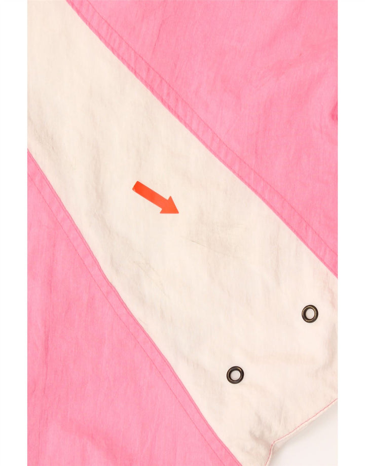 San Felice Bomberjacke für Mädchen, 15–16 Jahre, rosafarbenes Colourblock-Polyamid