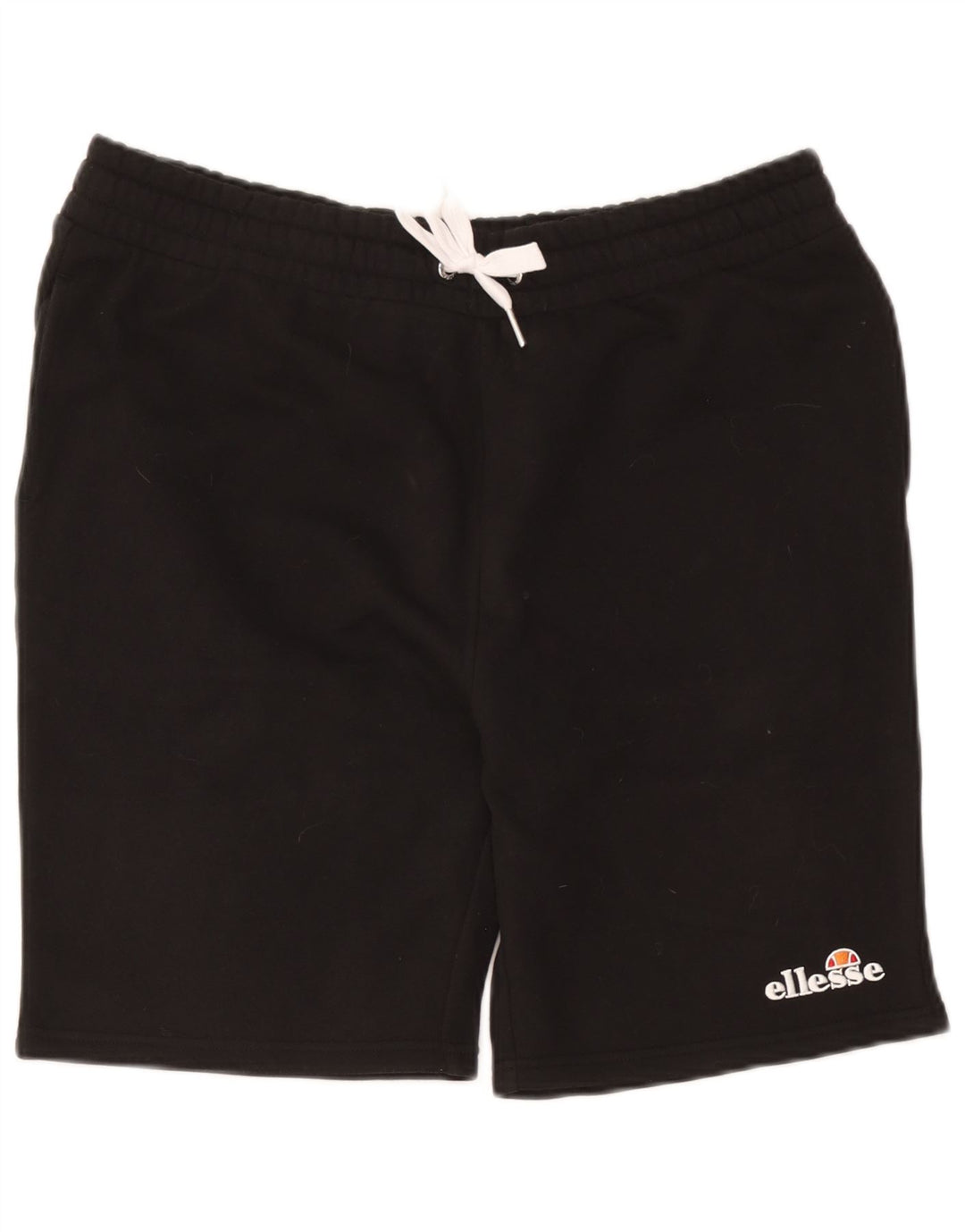 Ellesse Herren-Sportshorts, groß, schwarze Baumwolle