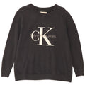 CALVIN KLEIN JEANS Herren-Sweatshirt mit Grafik, Größe S, Schwarz
