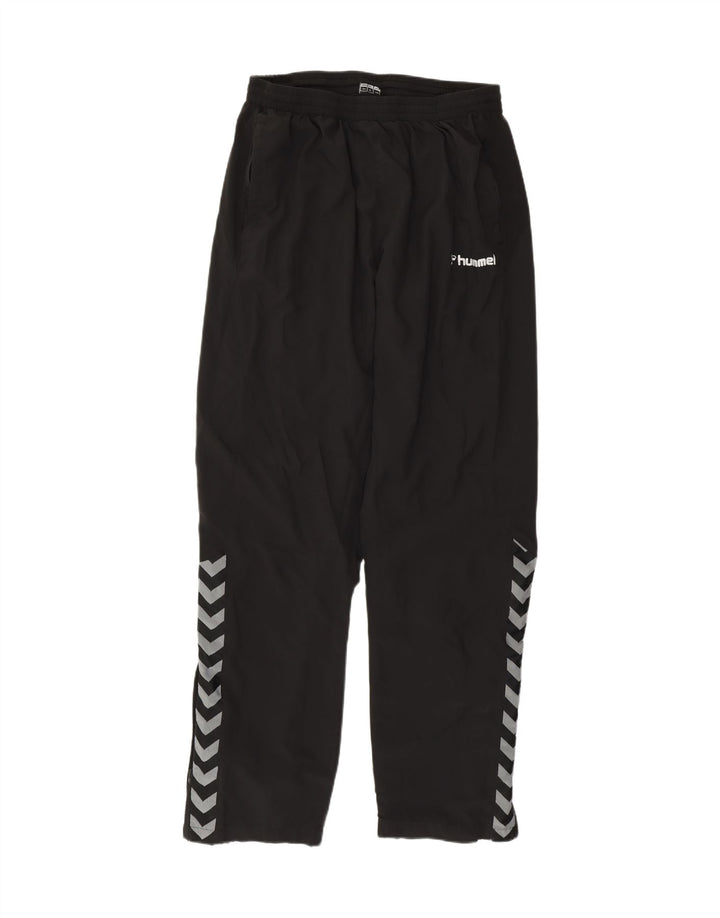 HUMMEL Mens Tracksuit Trousers 2XL  Black Polyester Vintage Hummel and Second-Hand Hummel from Messina Hembry 