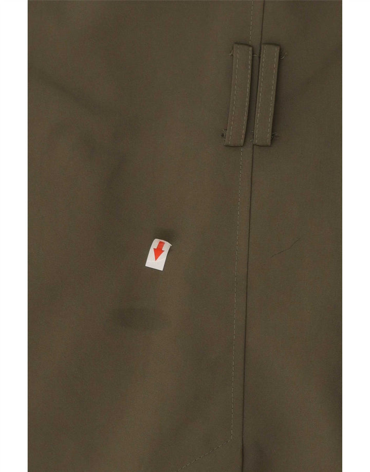 Marks & Spencer Damen Trenchcoat UK 12 Medium Khaki Polyester