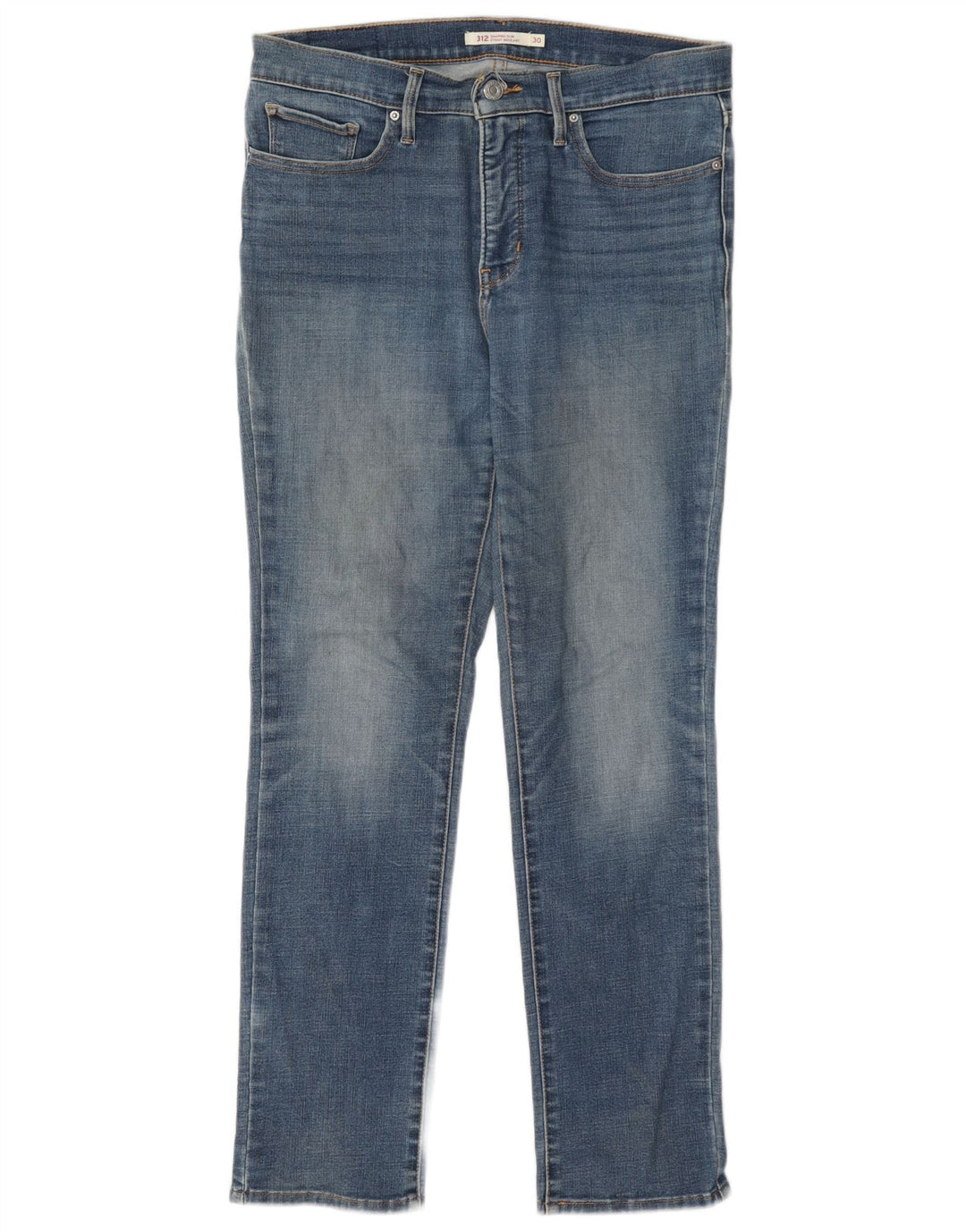 Levi's Damen 312 Shaping Slim Jeans W30 L29 Blau