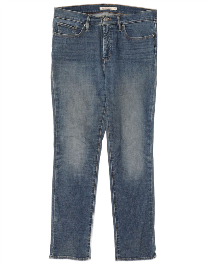 Levi's Damen 312 Shaping Slim Jeans W30 L29 Blau