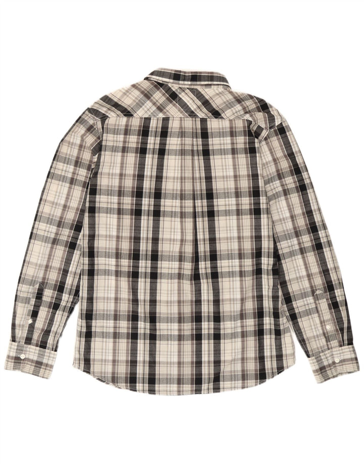 Levi's Herren-Hemd, groß, grau kariert, Baumwolle