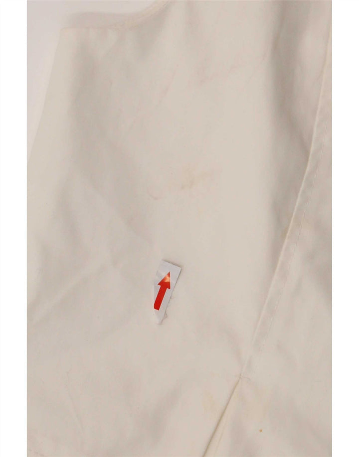 Zara Damen Weste UK 6 XS Weiß Polyester