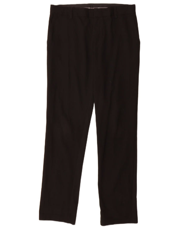 Marks & Spencer Slim-Anzughose für Jungen, 14–15 Jahre, W30 L30, schwarzes Polyester