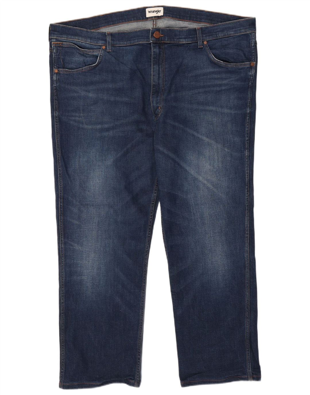 Wrangler Herren Straight Jeans W47 L28 Marineblau