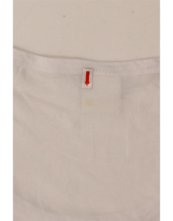 Diadora Herren-Trägershirt, 2XL, weiße Baumwolle