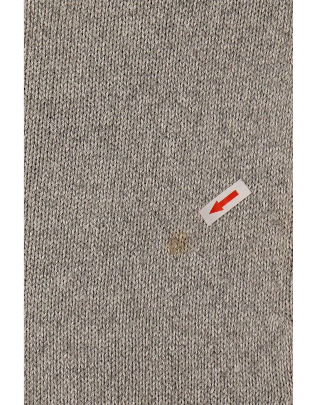 Massimo Dutti Damen-Pullover mit kurzen Ärmeln und V-Ausschnitt, Gr. 10, Größe S, Grau