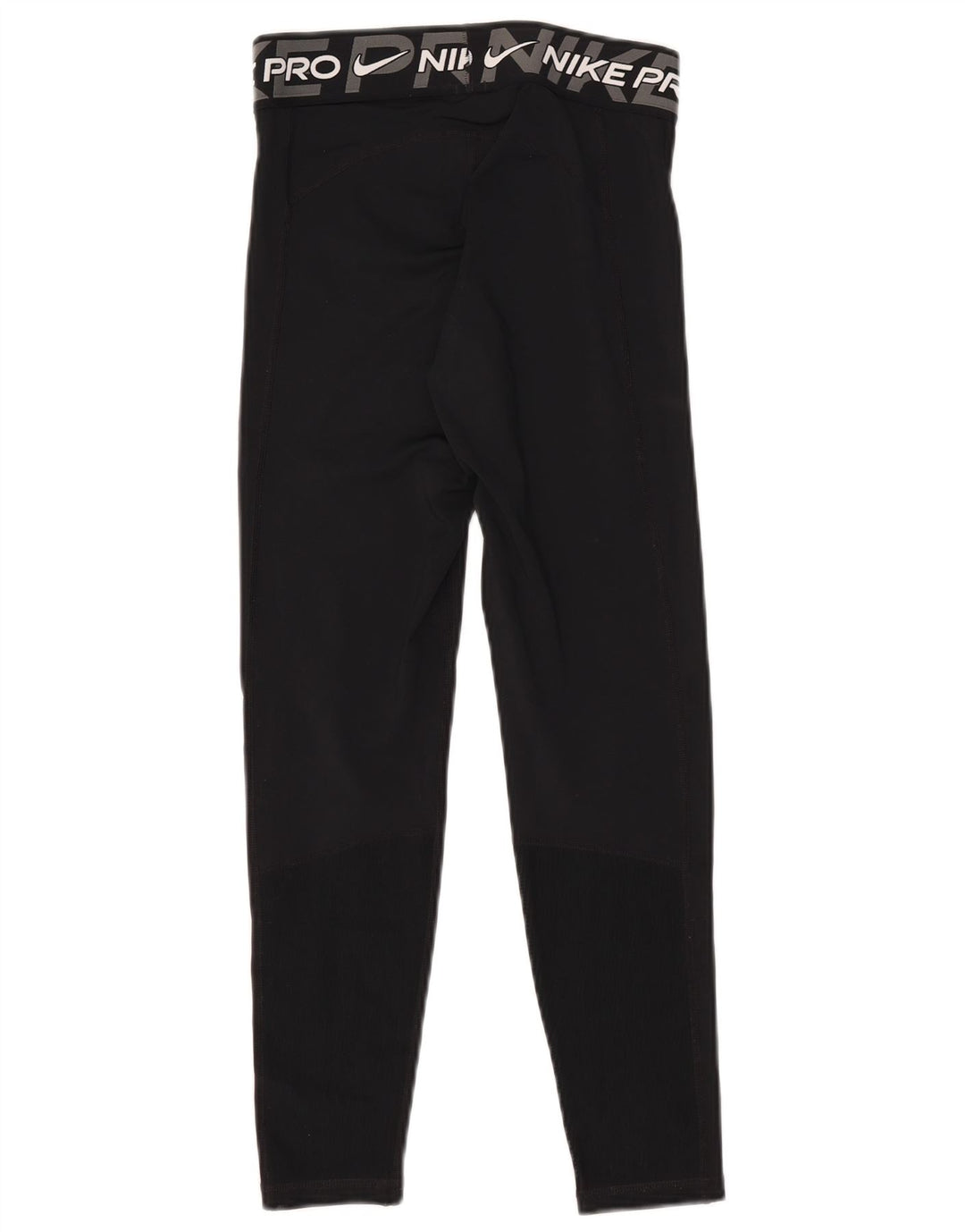 Nike Damen Dri Fit Graphic Leggings UK 10 Small Schwarz Polyester