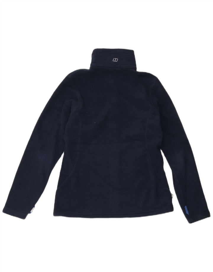 Berghaus Damen Fleecejacke UK 14 Large Marineblau Polyester
