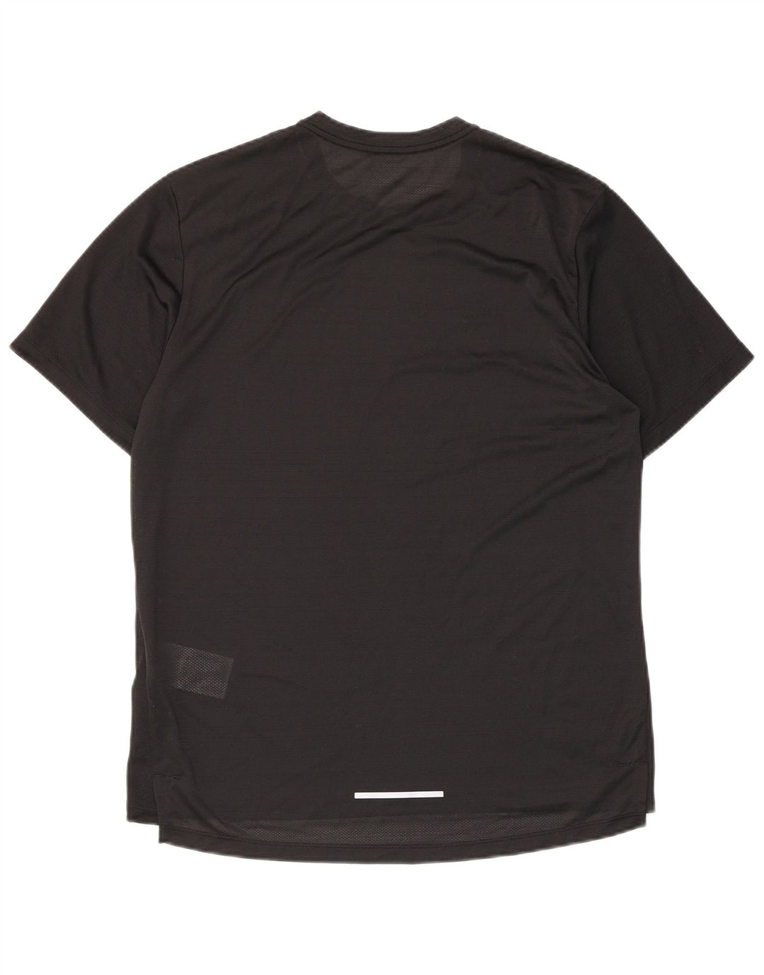 Nike Herren Dri Fit T-Shirt Top Medium Schwarz Polyester