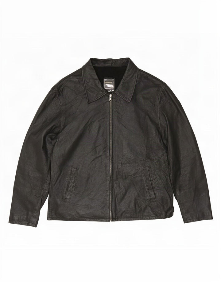 Gaudi Damen Lederjacke UK 16 Large Schwarz