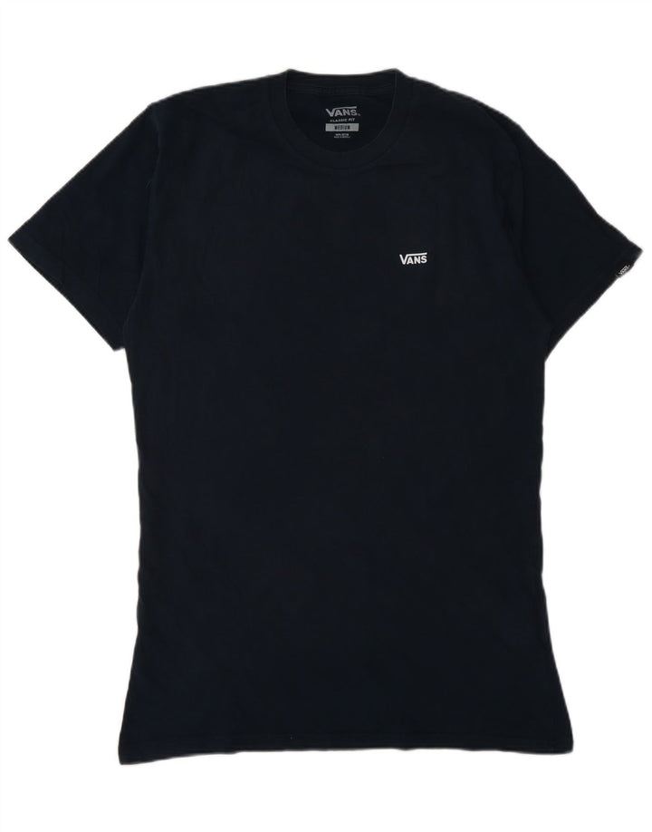 Vans Herren-T-Shirt mit klassischer Passform, mittelmarineblaue Baumwolle
