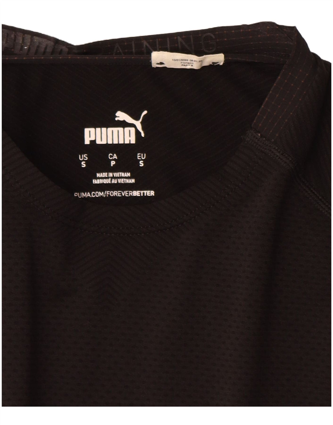 Puma Herren T-Shirt Top Small Schwarz