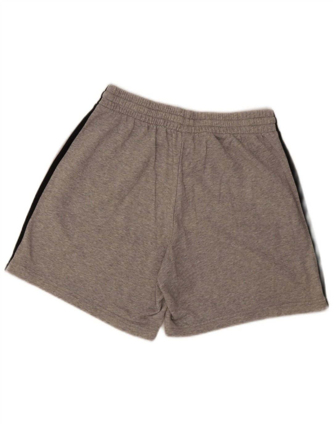 Adidas Herren-Sportshorts aus mittelgrau gefleckter Baumwolle