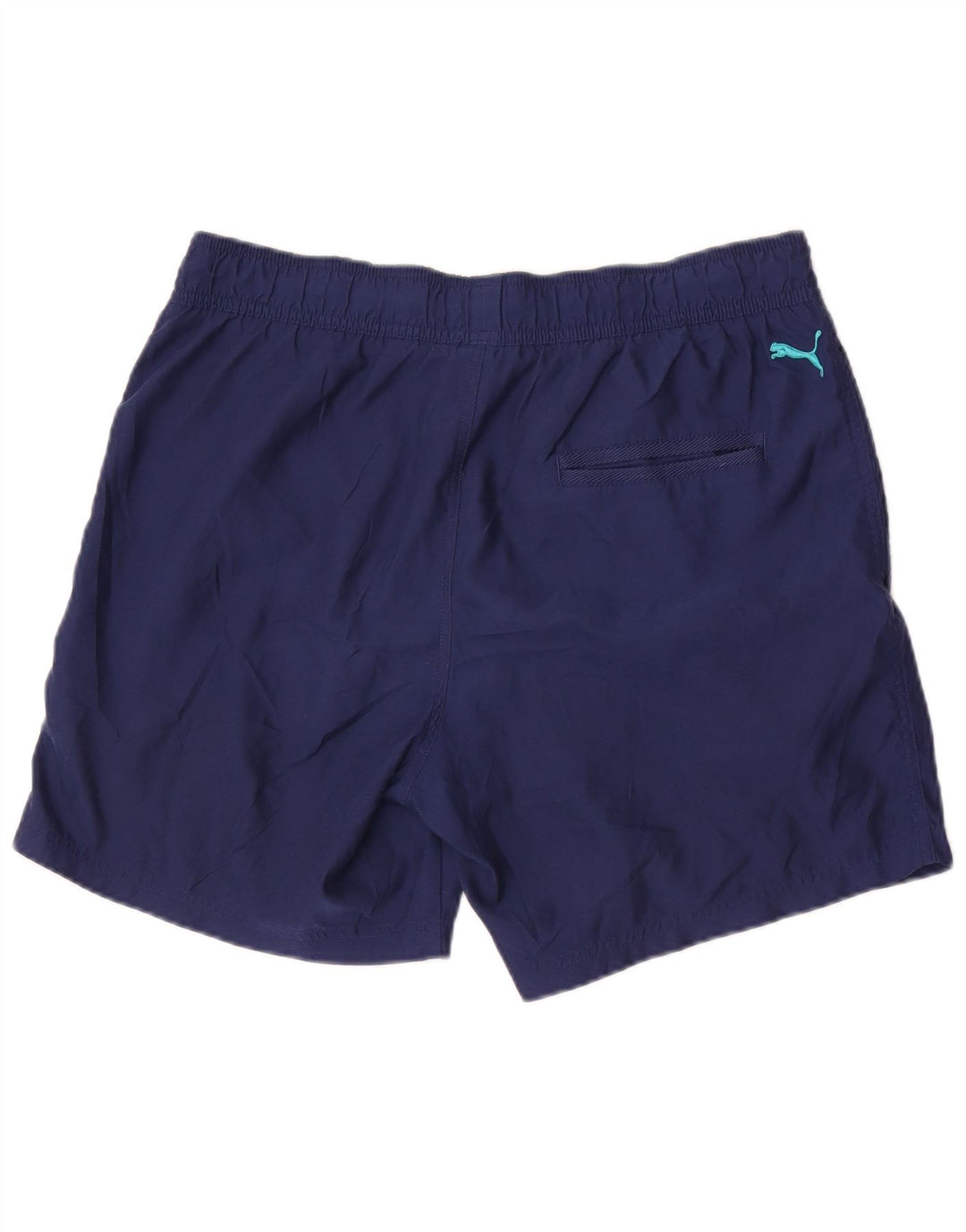 Puma Herren Graphic Sport Shorts Large Marineblau Polyester