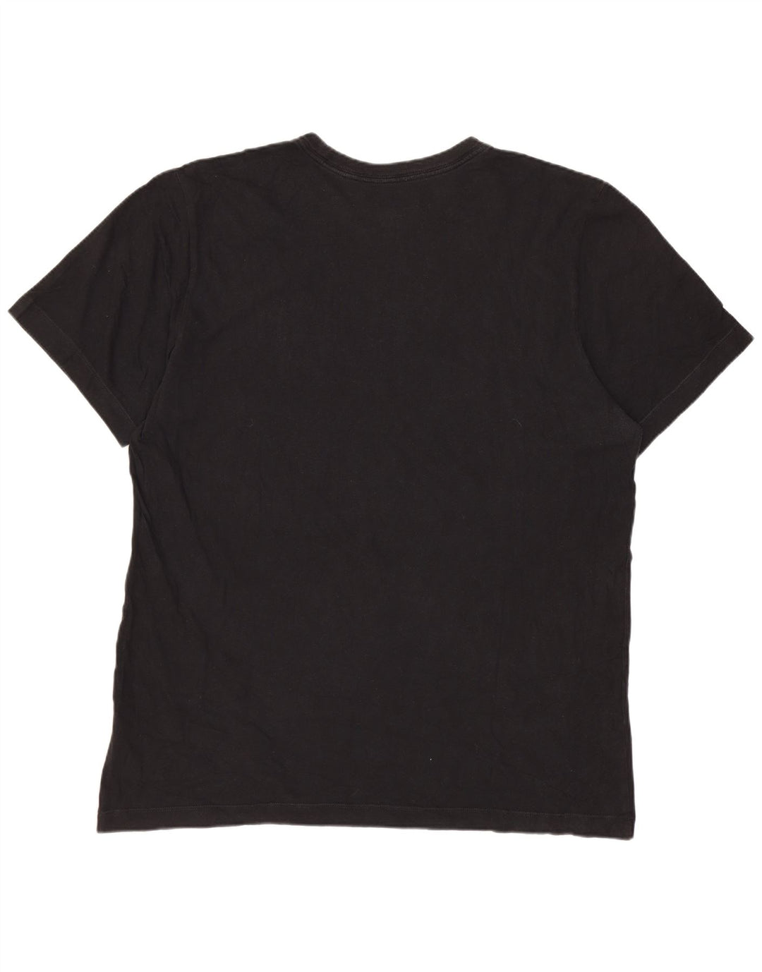 Nike Herren Air Graphic T-Shirt Top Large Schwarz Baumwolle