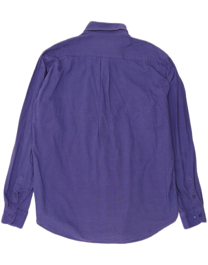 BENETTON Herrenhemd Large Lila