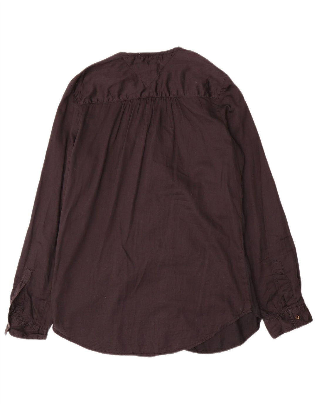 Tommy Hilfiger Damen-Oversize-Hemd, Gr. 10, Größe S, Schwarz, Baumwolle