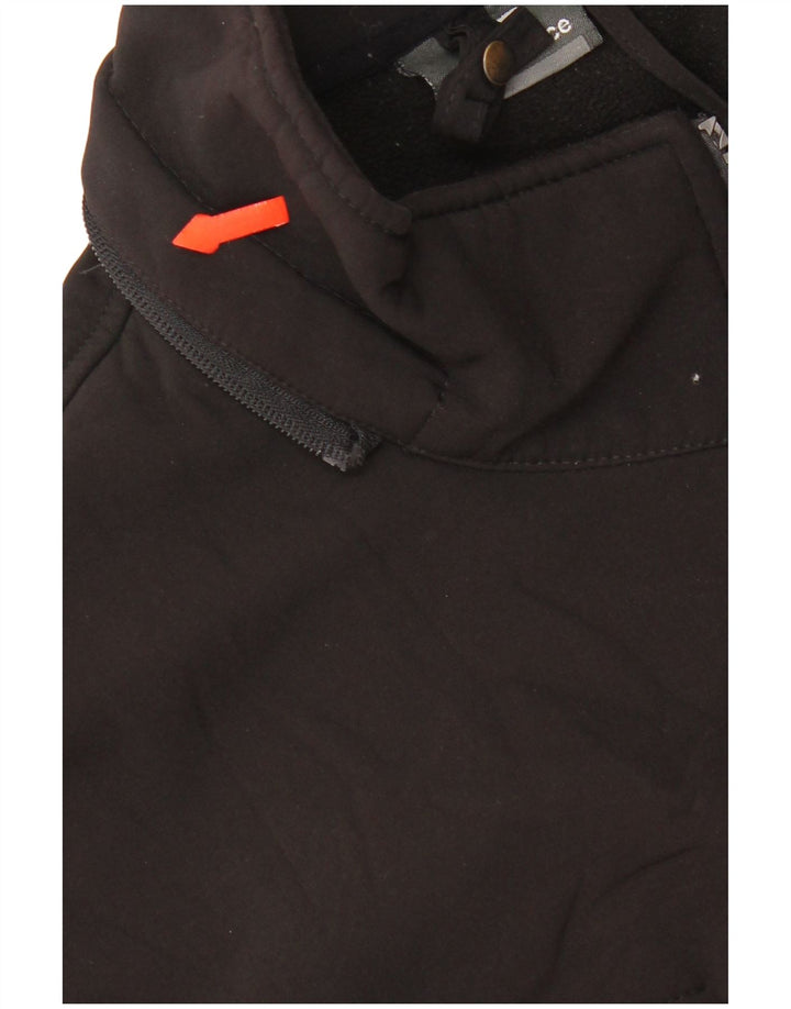 New Balance Herren Utility Jacke UK 38 Mittelschwarzes Polyester