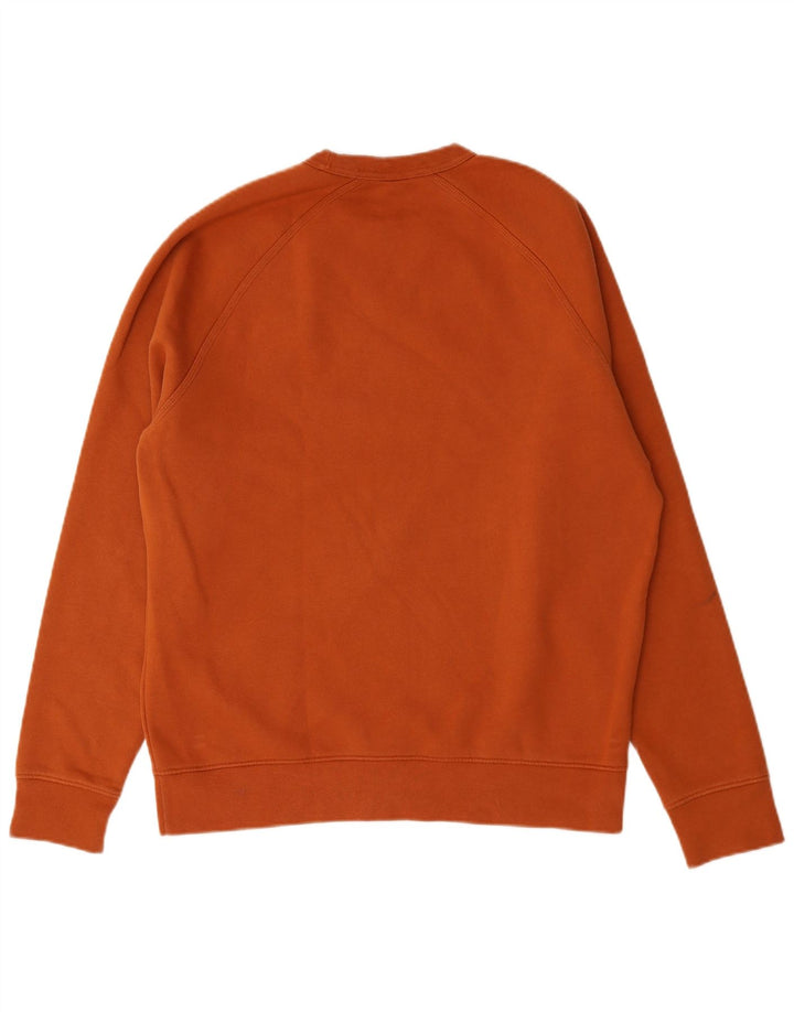 Kappa Herren Sweatshirt Pullover XL Orange Baumwolle
