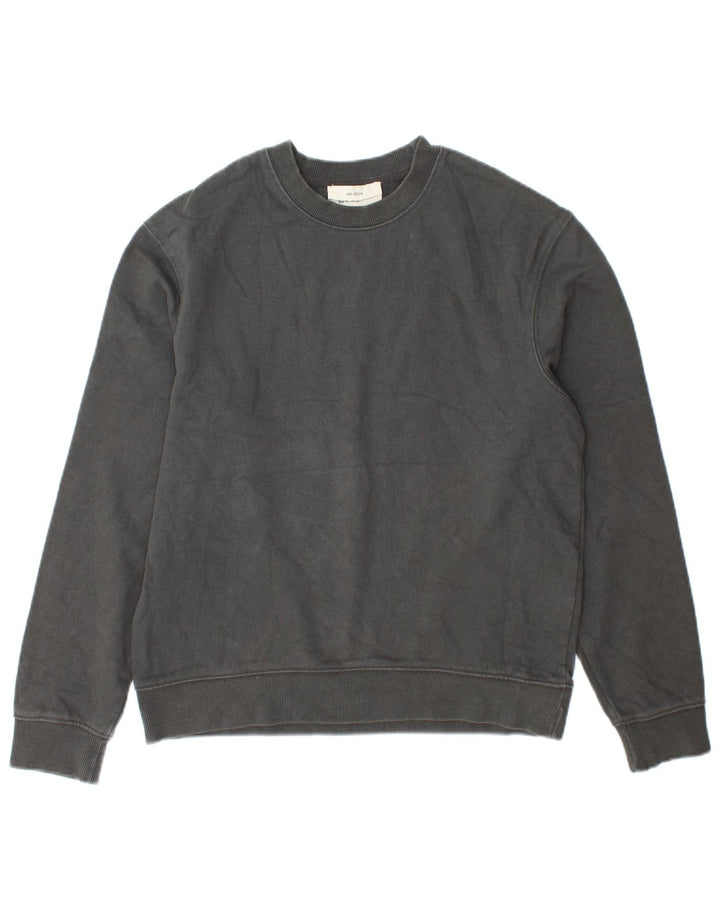 Zara Herren Sweatshirt Pullover XS Grau Baumwolle