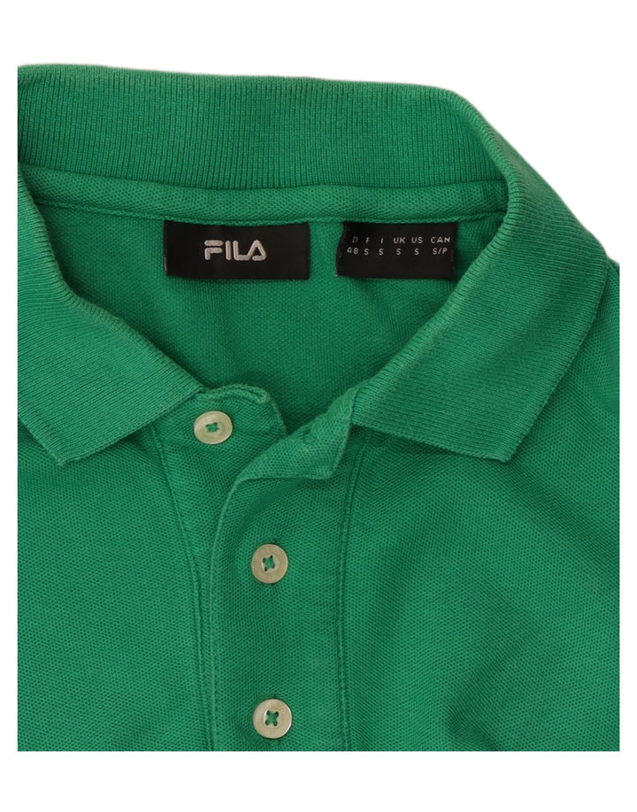 FILA Herren Poloshirt Small Grün