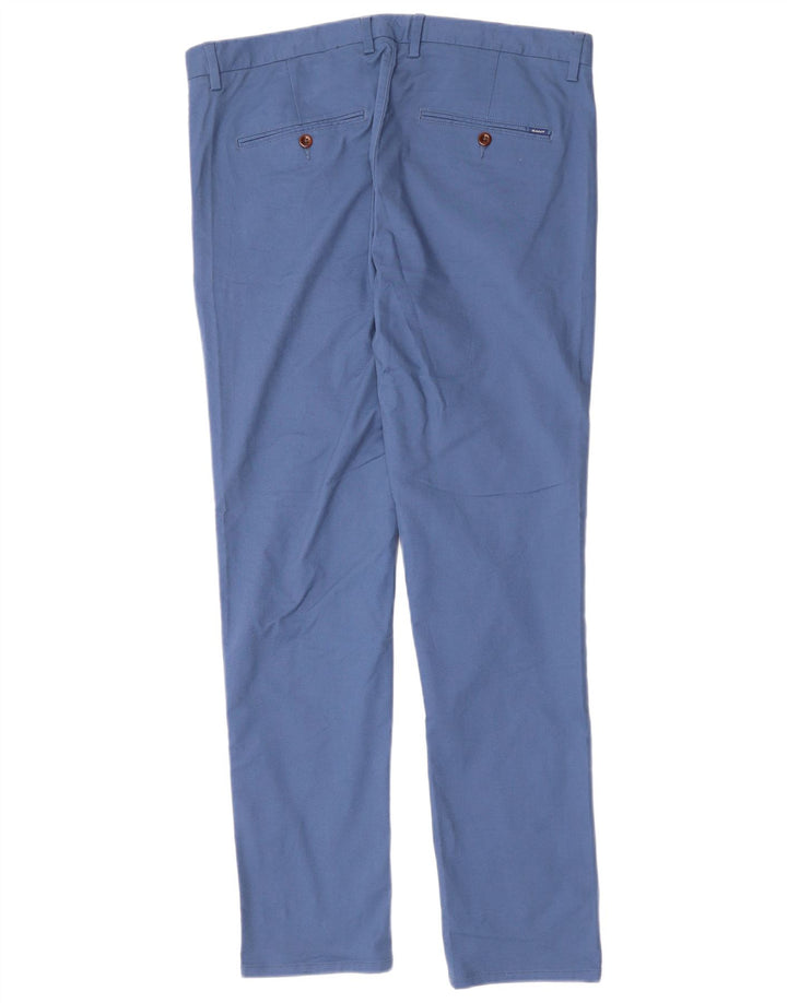 GANT Slim Chino-Hose für Herren, W36, L34, Blau