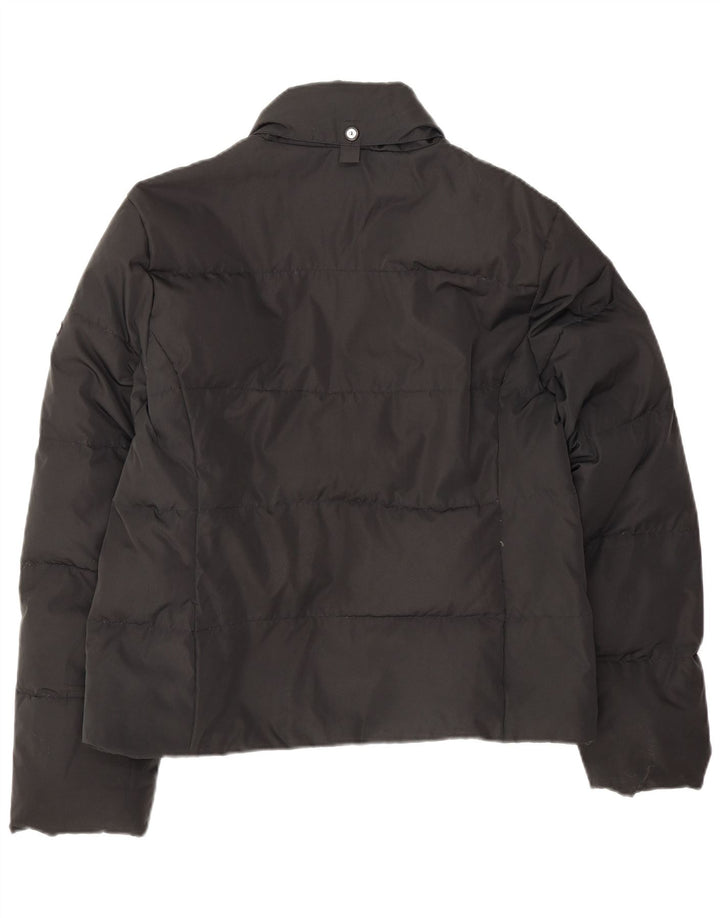 Champion Damen-Jacke mit Kapuze, gepolstert, Größe 46, Schwarz