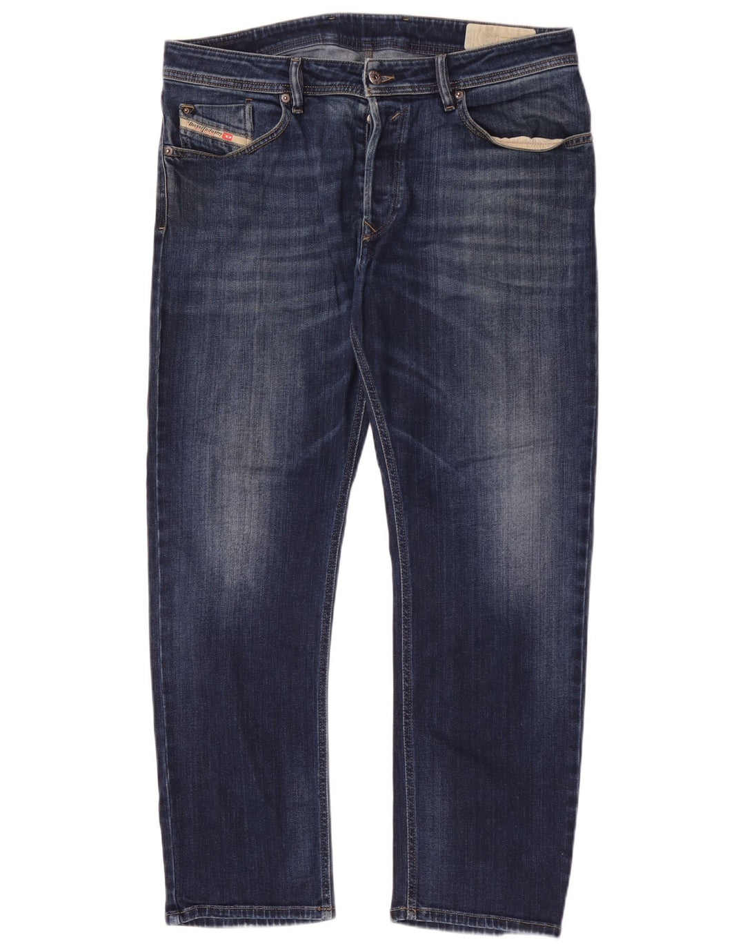 Diesel Herren Slim Jeans W36 L29 Blaue Baumwolle